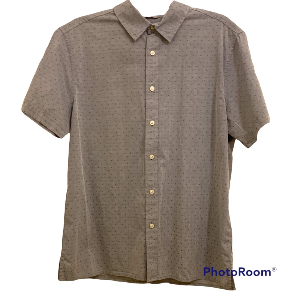 Goodfellow & Co., Men’s Button Down Shirt. Lunar Blue, Medium.